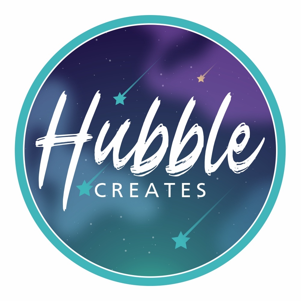 Hubble Creates Logo
